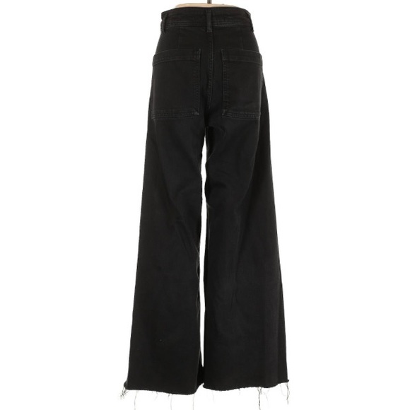 ZARA Wide Leg High Rise Jeans - Picture 2 of 5